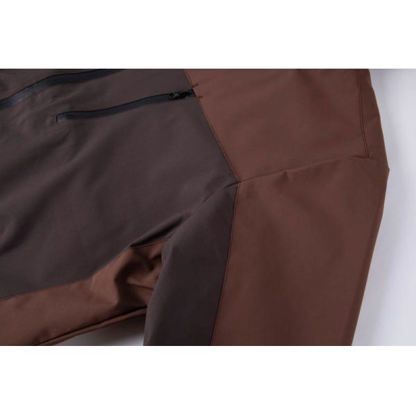 Men's 10000mm Waterproof Windproof Classic Jacket with Adjustable Fit and Color-Block Design