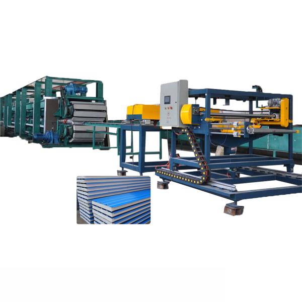 Insulated Roof 48000*8000mm PU Sandwich Panel Machine