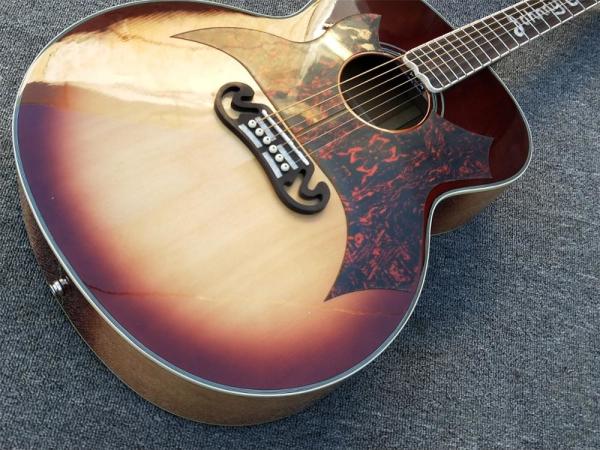 Factory Gibson custom Johnny cash G200 Acoustic Guitar,2018 Solid Spruce top 43  G200vs Maple Acoustic Guitar