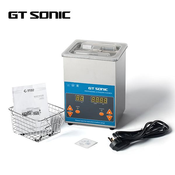 High Effiiciency Digital Ultrasonic Cleaner Stamping Tank 50W 40kHz 2L