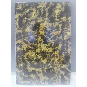 Panel compuesto de aluminio PE 0,5 mm Grano de piedra de aluminio para diseño de interiores