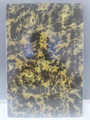 PE Aluminum Composite Panel 0.5 Mm Aluminum Stone Grain For Interior Design