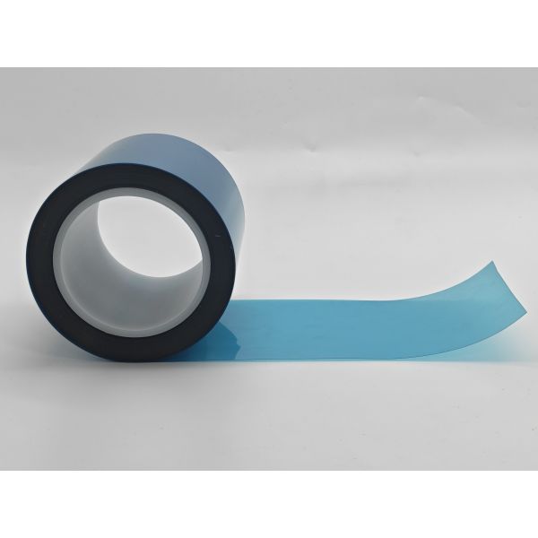 Anti static Heat Resistant Blue Lamination PET Tape with 75μm Thickness for LCD / OLED Panel Protection