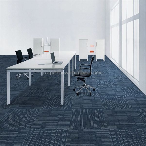 50x50cm Good Ware-Resistant Polypropylene Carpet Tile with PVC Backing