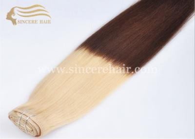 Hot Sale 26 Clip In Hair Extensions for sale - 65 CM 8 PCS A Set 130G Ombre Clip In Remy Human Hair Extensions for Sale