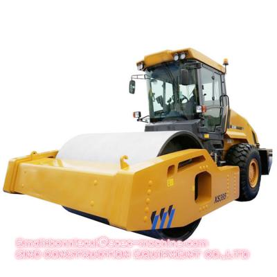 Estoque vibratório dobro do rolo de estrada da construção da movimentação grande e afastamento XS395