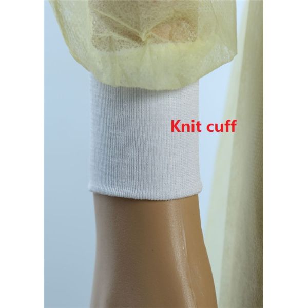 Lightweight Medical Isolation Gowns PP Nonwoven Material Free Sample