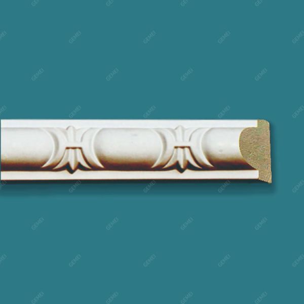 GB-82003 Hot-Sale Pu Foam Carved Fireproof Interior Cornice Mouldings For Church