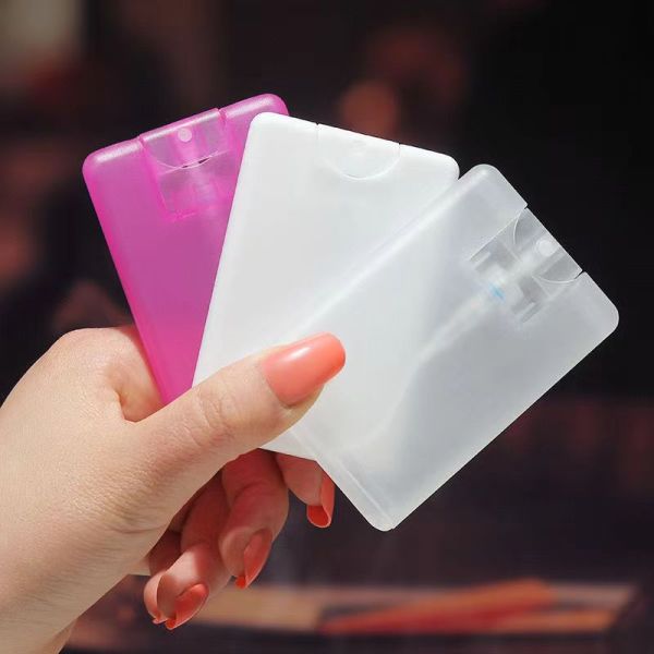 Traveling Use 15ml 30ml Card Shape PP Plastic Bottle For Perfume