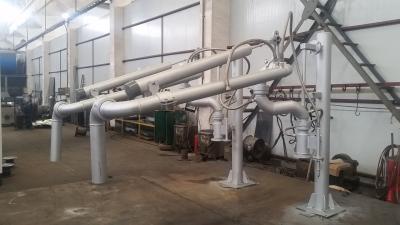 Insulated Asphalt Loading Arm Powder Coated Anti Rust Corrosion Resistant