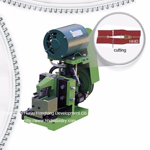 Semi Atuo Metal Zipper Zig Zag Cutting Machine