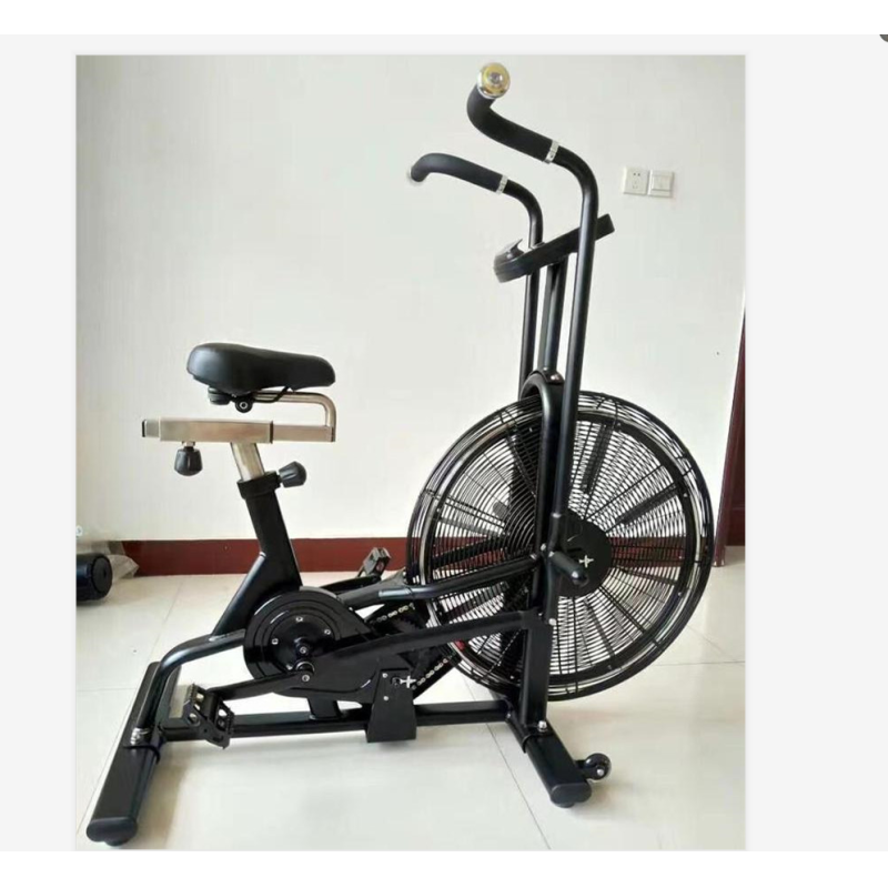 Professional Commercial Grade Air Bike Indoor Cardio Fitness Machine For Full Body Endurance Training Station