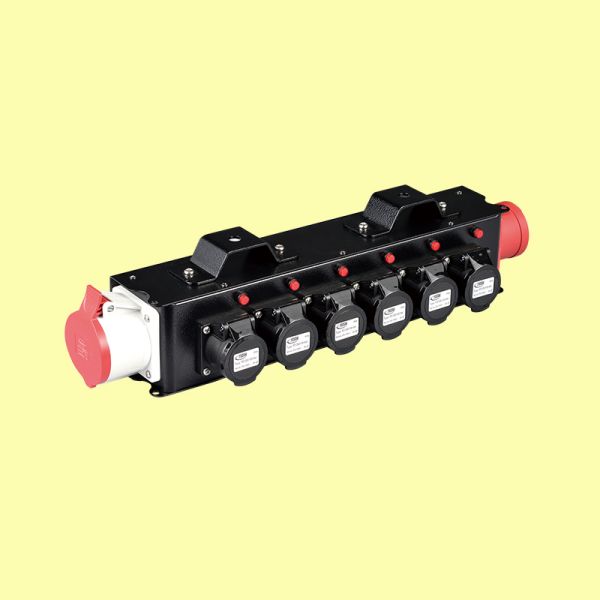 Nebula PB031 5P 32A CEE Robust Steel Power Distribution Unit Distro Box for Efficient Low Voltage Power Distribution