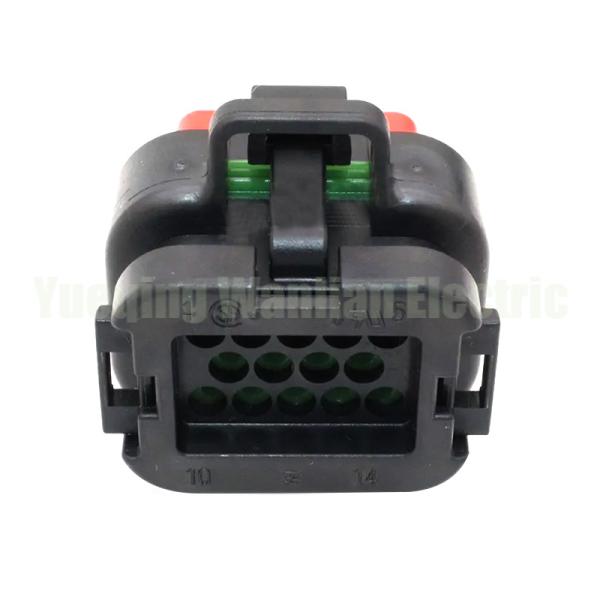 Ampseal 14 Pin Connector 776273-1 Wiring Harness Audio Female Plug Connector With Pins