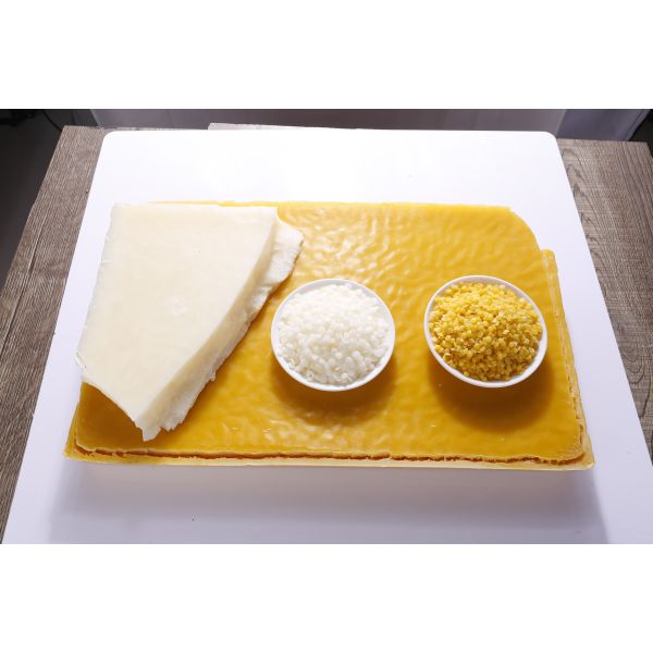 Белый Beeswax Beeswax 100% чистый естественный в качестве еды бара 28g