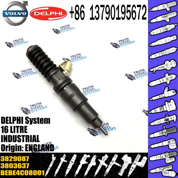 03829087 Fuel Injector 3829087 3803637 for penta TAD1641GE TWD1643GE D16 engine parts