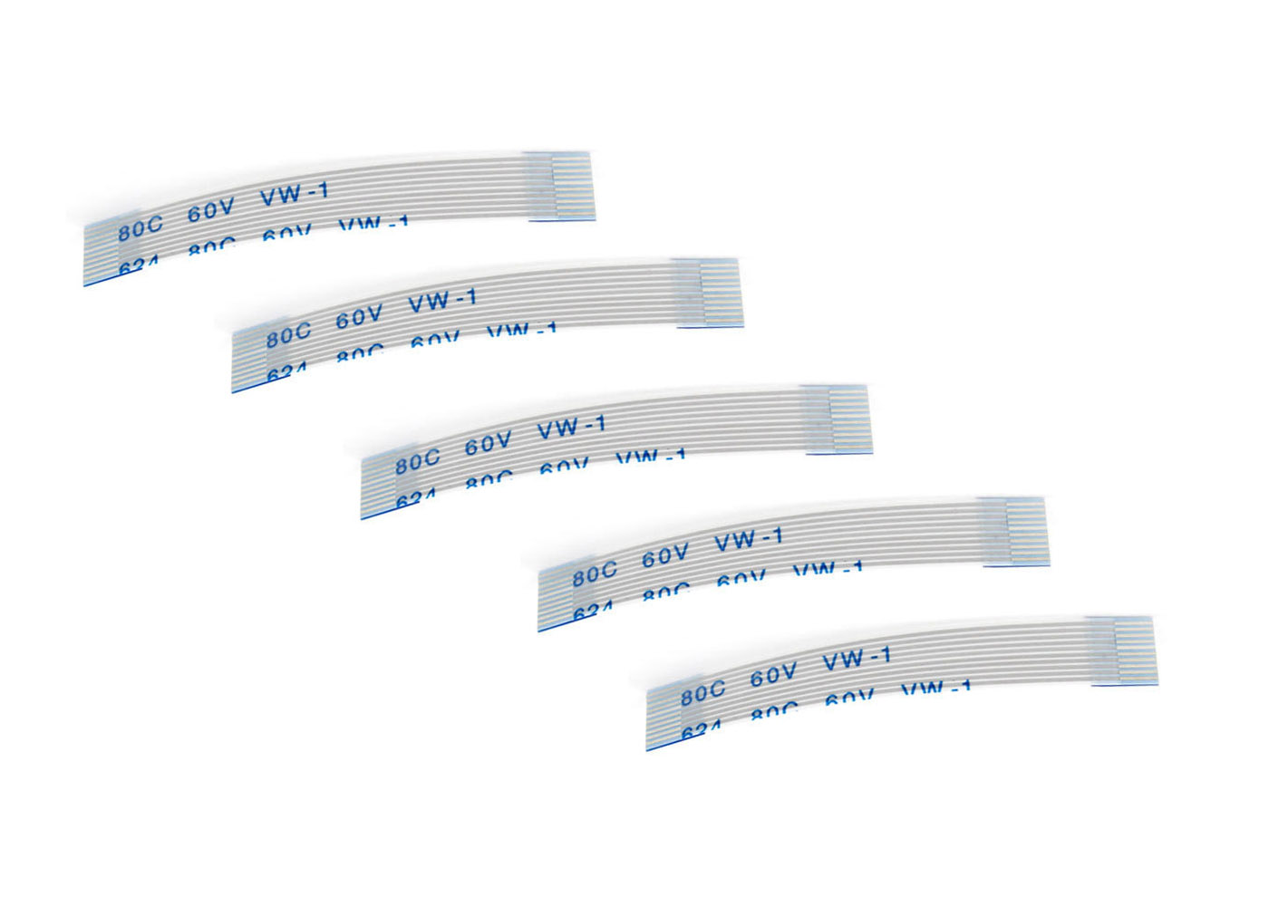 0,086 mm кабеля изоляции 1000mm 0.5mm 10p FFC FPC