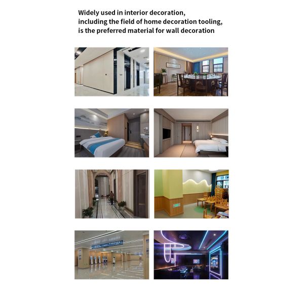 PVC Wall Panel Ceiling Material Skirt Stone Plastic Panel for Hotel