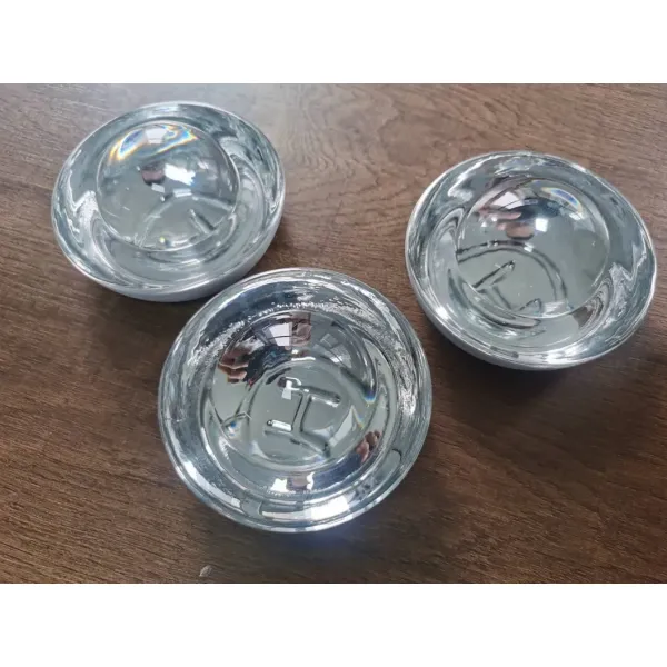 Road Stud reflective road marker  White High Compressvie Reflectors Tempered Reflective Glass Road Stud