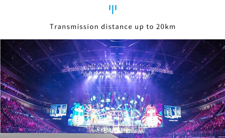 Fiber Optic Digital High Definition Video Terminal  Transmission Anti-Interference