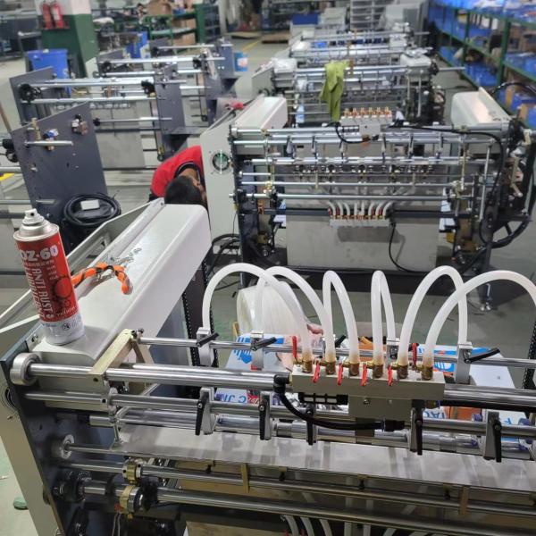 Paper Gluing Gift Box Machine Auto Feeder Box Gluing Machine
