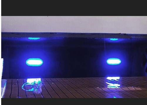 Exterior IP68 Waterproof 12V LED Oblong Courtesy Light /LED Boat Lights