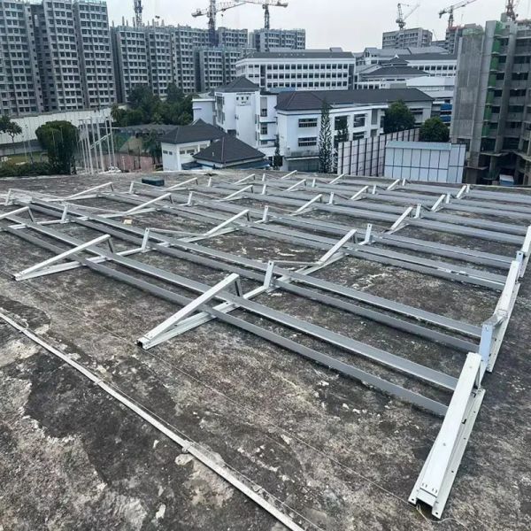 Silver Solar PV Mounting Brackets Kit commercial Fast Installation