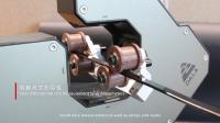 Dispositif de mesure à haute vitesse de diamètre de micromètre laser à fil plat à plusieurs axes
