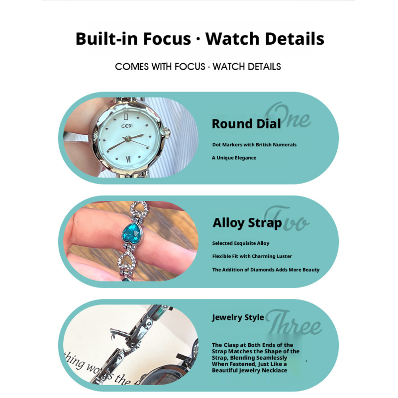Elegant Traditional Business Wristwatch Crafted from Materials Featuring Water Resistance and Comfortable Fit for Long Hours at Work
