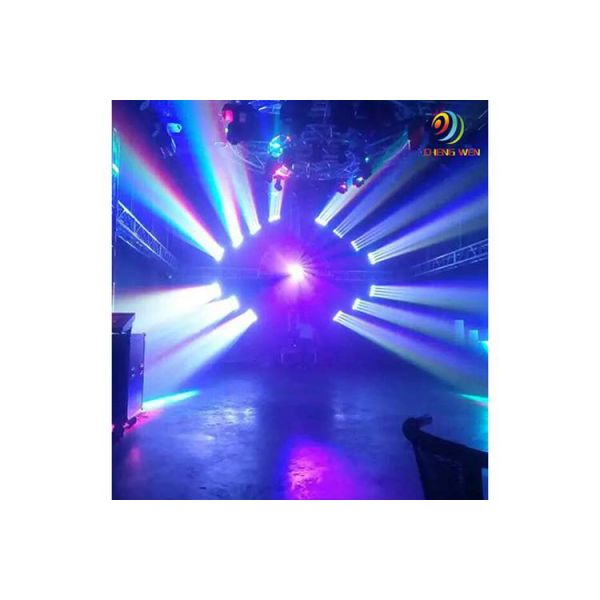 250w LED Beam Lights RGBW 4in1 Black Infinite Roller , Lamp Lumin 7950 Lm