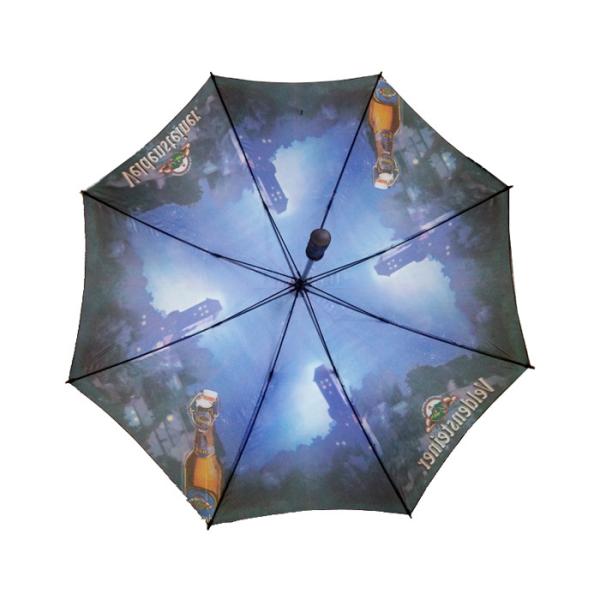 Customized Fiberglass Frame Personalized Digtal-printing Golf Umbrellas 30 Inches