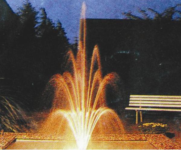 A venda quente nova 2 as 3 camadas ajustáveis de bronze floresce a fonte de água Jet Nozzles da flor