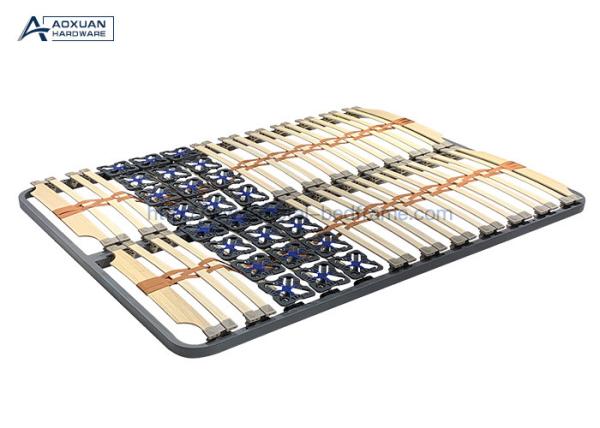 No Box Spring Slat Bed Frame , Heavy Duty Slatted Mattress Base For Bed Frame
