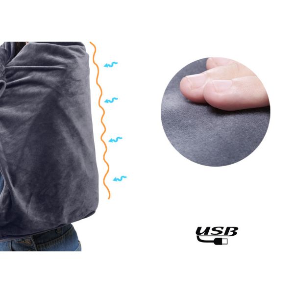 Нагретое Washable кристаллической электрической нагревательной подстилки для ног USB бархата многофункциональное