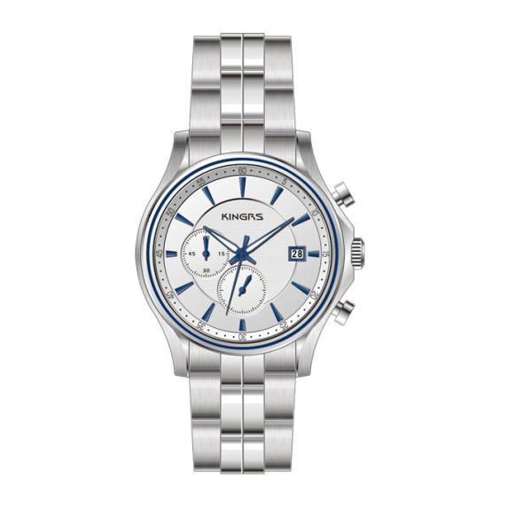 OEM 45.0mm Men's Stainless Steel Watches With Multifunction Business