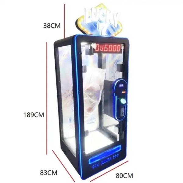 Jogos interiores Amusement Jogos pequenos Moedas Máquina de jogo operada com garra automática