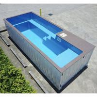 Exteriores personalizados colorem 20' 40' piscina do contentor com 2