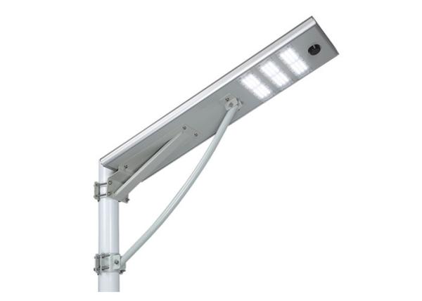 IP65 50 Watt All In One Solar Led Street Light Solar Dusk To Dawn Street Light 4000lm