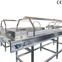 SUS304 Food Grade Automatic Conveyor Belt for Food Processing Plants