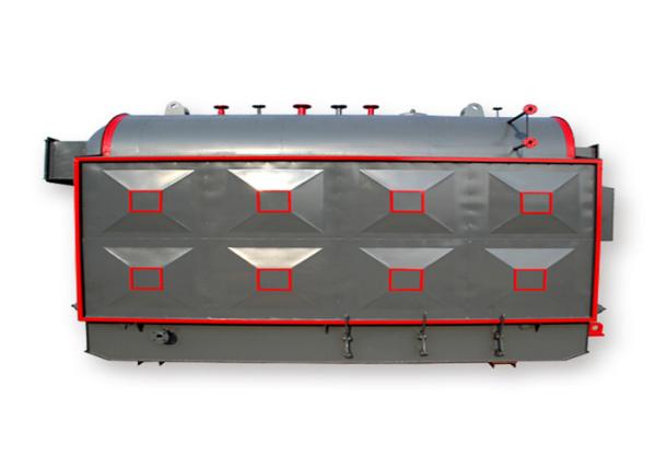1.0Mpa 1.25mpa 2t/h Horizontal Biomass Fired Steam Boiler for food industry