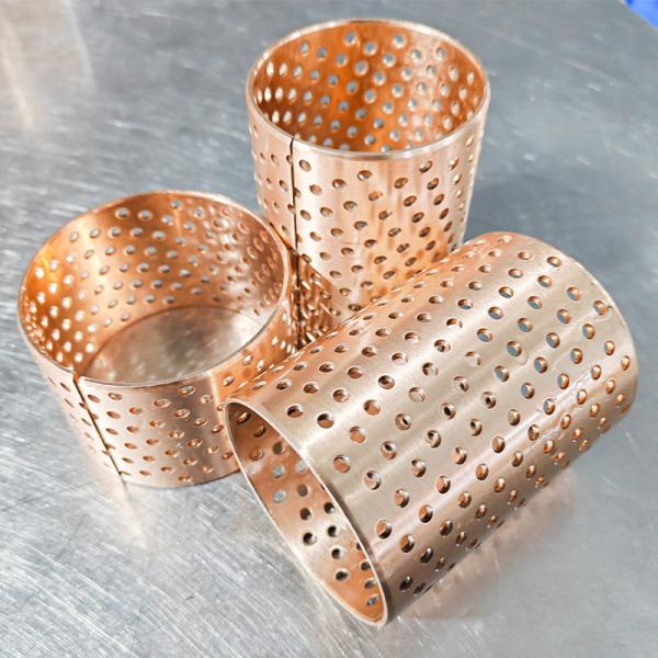 Bronze bushings for textile machinery, low noise and wear resistance, carding machines, spinning machines, transmission parts, stable operation