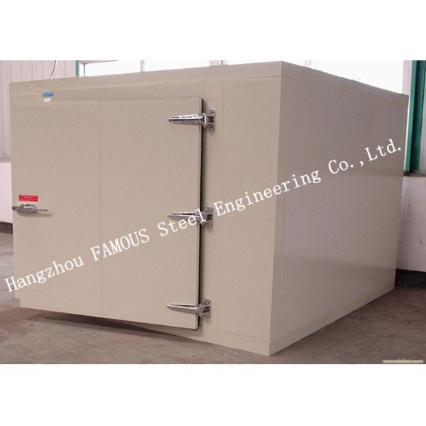 Customized Polyurethane Sandwich Cold Room Panel For Fruit Storage Walk In Freezer