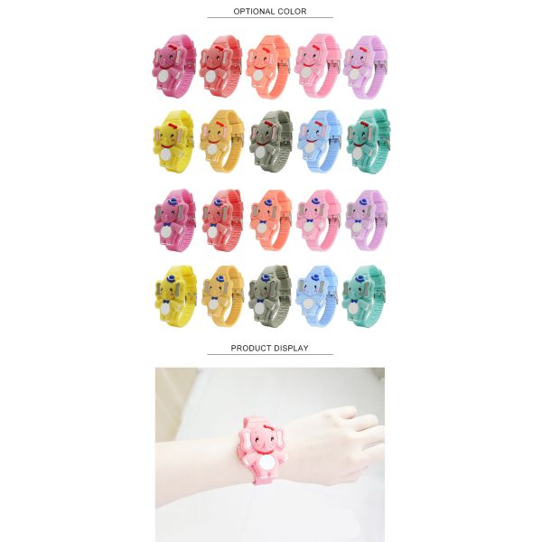 Силикон касания цифров слона спорт привел дозор для детей