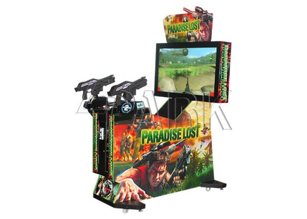 Amusement Park Indoor Playground Kids Gun Toys Paradise Lost Classic Shooting Gun Simulator