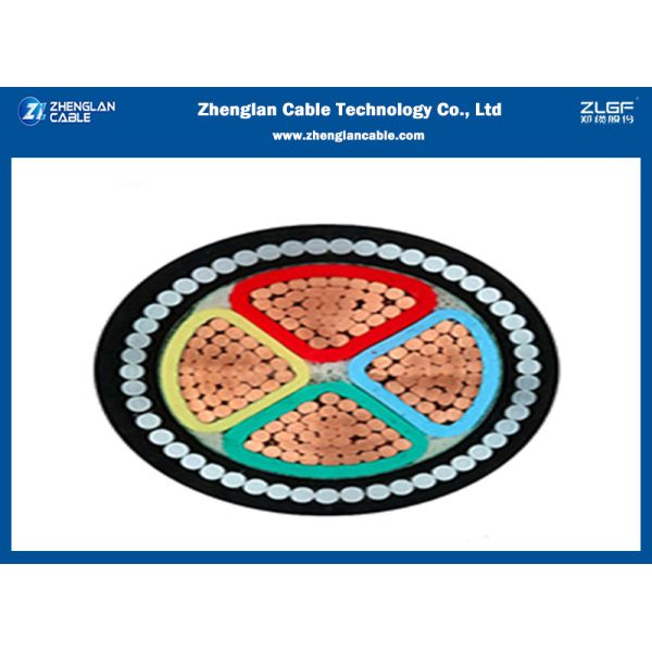 Armoured 4C Low Voltage Power Cable PVC/XLPE Insulation Nominal Section 4*1.5~4*400mm²
