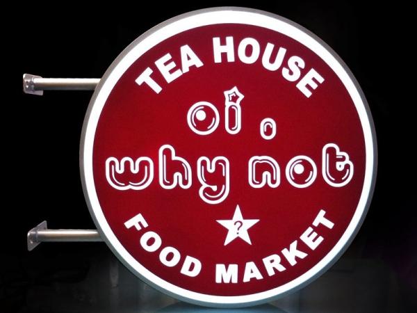 LED iluminated acrylic letter plastic letter sign lighting box for shop advertising