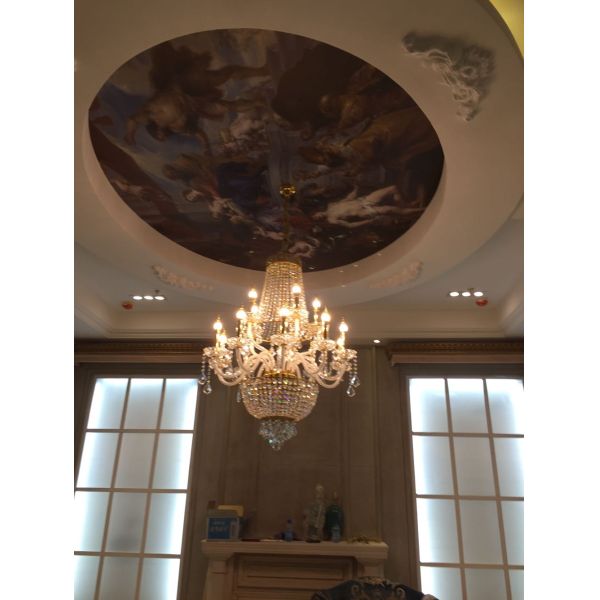 Decorative crystal chandelier for Hotel Project Lighting Fixtures (WH-CY-78)