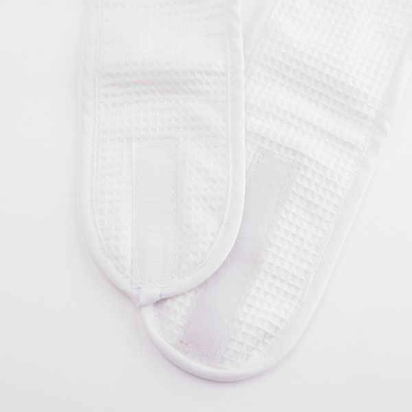 Custom high quality beauty salon headband cotton waffle weave spa makeup headband facial headband