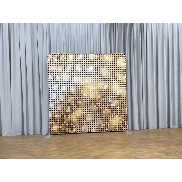 8x7.5 Custom Pillowcase Backdrop Cover Only Stretch Fabric For Trade Shows