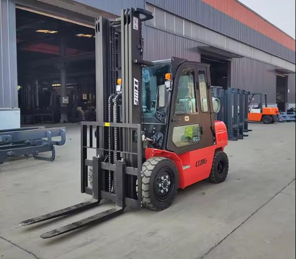 Propane LPG And Gasoline Gas Forklift 3.5 Ton 3 Ton 2.5 Ton 2 Ton With Cabin